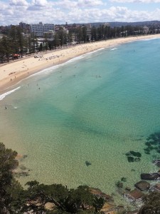 Manly Beach - calm morning waters